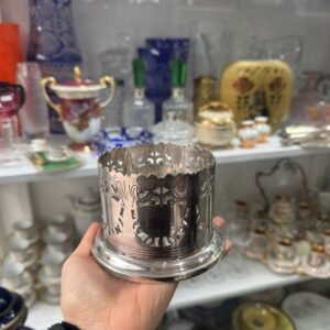 Porta botella platería