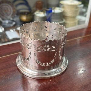Porta botella platería