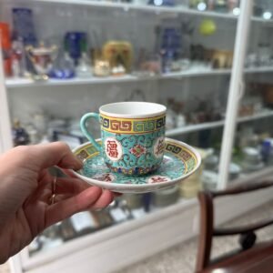 Juego de 6 dúos de café oriental