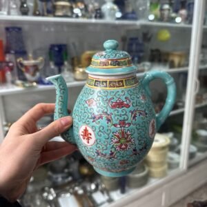 Juego de té porcelana oriental para 4 personas