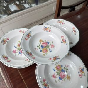 Juego de 9 platos hondos italianos