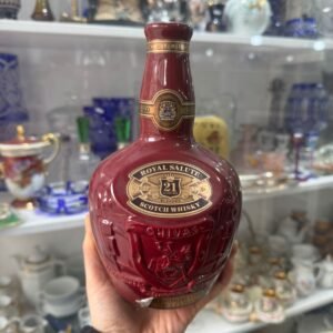 Botellón retro de whisky