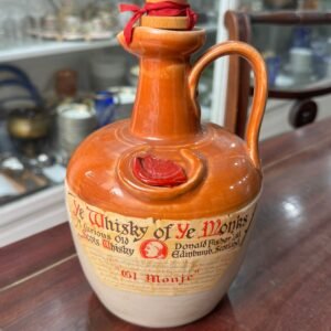 Botellón de whisky retro