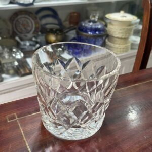 Gran hielera de cristal súper tallado