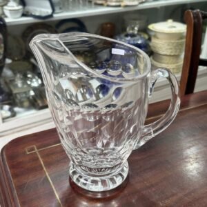 Jarra cristal tallado con pico vertedor
