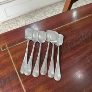 Juego de 6 cucharas para helado