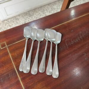 Juego de 6 cucharas para helado