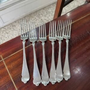 Juego de 6 tenedores principales alemanes