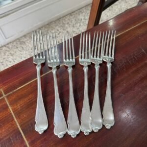 Juego de 6 tenedores principales alemanes