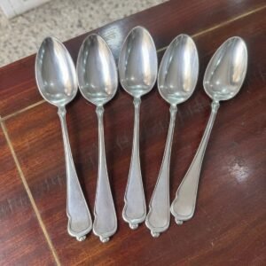 Set de 5 cucharas para postre alemanas