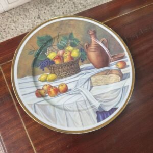Plato de porcelana