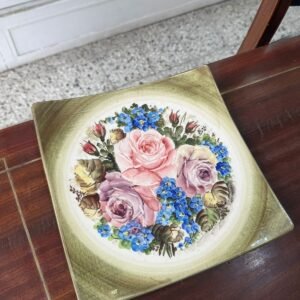 Plato ceramica bariloche cuadrado