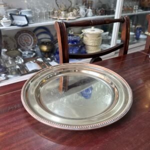 Fuente redonda platería