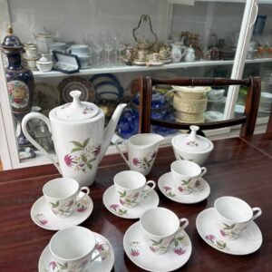 Juego de café de porcelana