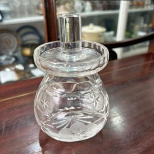 Dulcera de cristal tallado