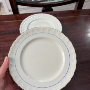 Set de 5 platos de postre ingleses