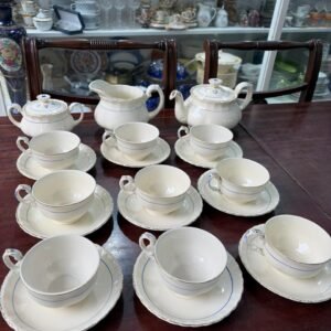 Juego de té inglés para 9 personas