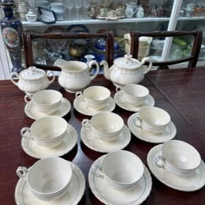 Juego de té inglés para 9 personas