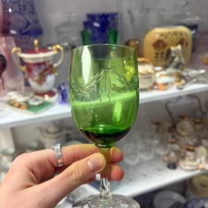 Juego de 6 copas verdes