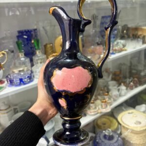 Anfora azul cobalto