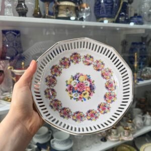Plato calado porcelana BAVARIA