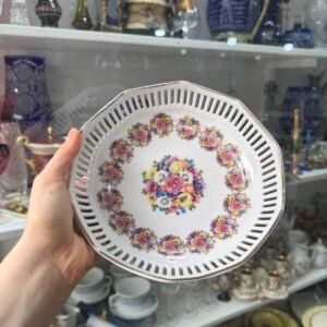 Plato calado porcelana BAVARIA