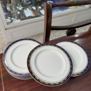 Juego de 10 platos de postre ingleses alfred meakin