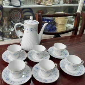 Juego de café porcelana tsuji para 6 personas
