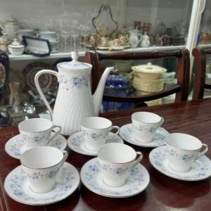 Juego de café porcelana tsuji para 6 personas