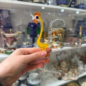 Gallo cristal de murano