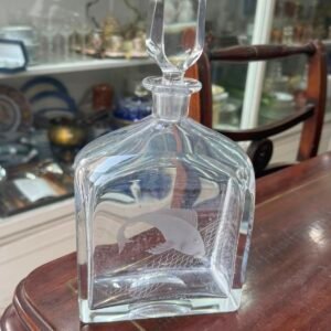 Exquisito botellón cristal Orrefors