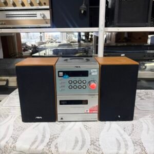 Minicomponente AIWA CD, CASETERA, RADIO AM FM, AUXILIAR