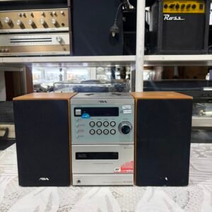 Minicomponente AIWA CD, CASETERA, RADIO AM FM, AUXILIAR