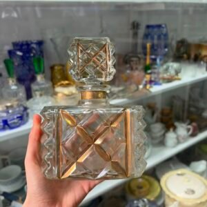 Perfumero con dorado