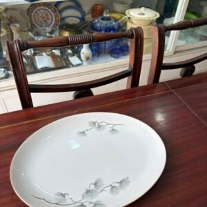 Fuente oval porcelana tsuji