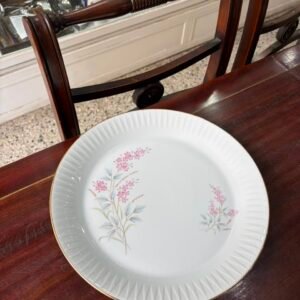 Fuente redonda porcelana tsuji