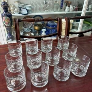 Juego de 12 vasos