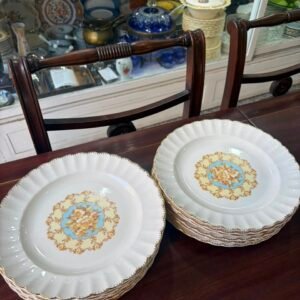 Juego de 12 platos playos americanos