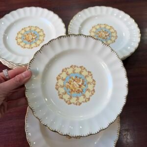 Juego de 10 platos de postre americanos