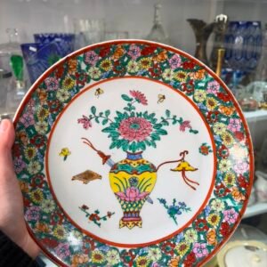 Plato porcelana oriental