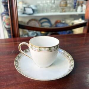 Dúo de café porcelana francesa LIMOGES