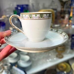 Dúo de café porcelana francesa LIMOGES