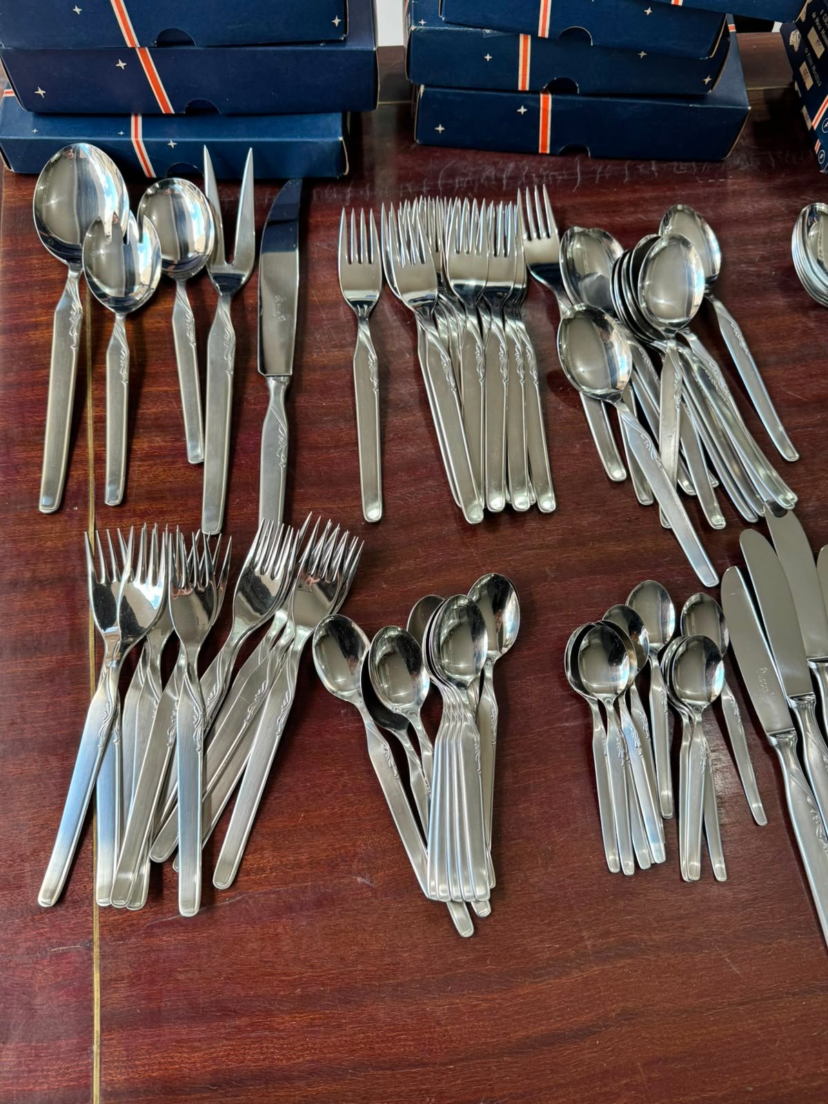 Juego de cubiertos GAMUZA completo para 12 personas - 101 PIEZAS - Imagen 11