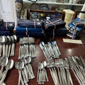 Jueo de cubiertos GAMUZA completo para 12 personas – 96 PIEZAS
