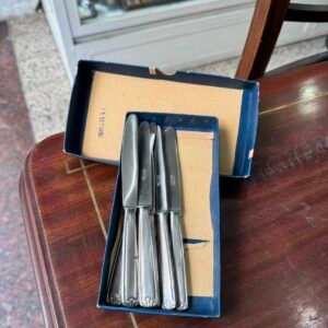 Juego de 6 cuchillos de postre GAMUZA en caja