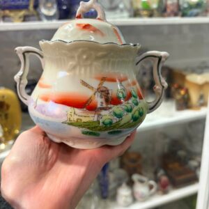 Azucarera de porcelana