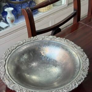 Centro de mesa o frutera REP.SHEFFIELD platería