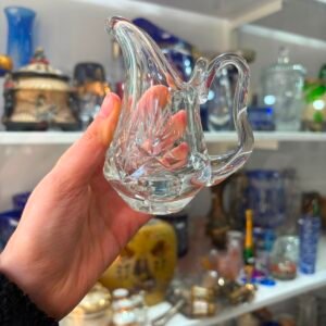 Jarra limonera de cristal súper tallado