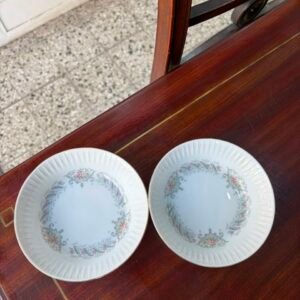 Par de bomboneras porcelana tsuji