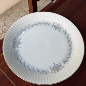 Fuente redonda porcelana tsuji
